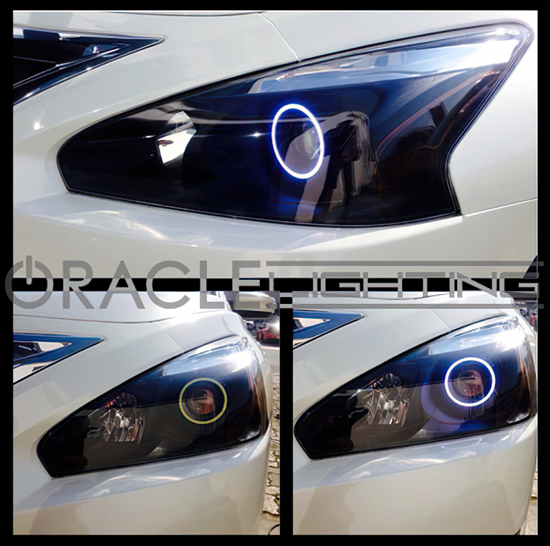 Nissan Altima Headlight Halo Kit - ORACLE Lighting - LED - Blue - `13-`15